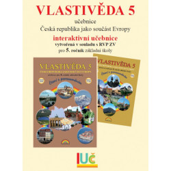 55-40-3 ROČNÍ IUč VLASTIVĚDA 5 - ZEMĚPIS s Vlastíkem