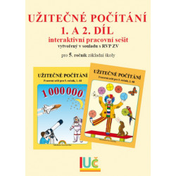 5-0708-1 PĚTILETÝ Interaktivní PS Užitečné počítání 1. a 2. díl (základní verze)