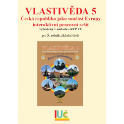 55-41-2 BONUS Interaktivní PS VLASTIVĚDA 5 - ZEMĚPIS (základní verze)