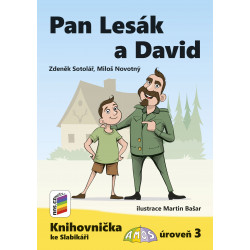 0K301 Pan Lesák a David (Knihovnička ke Slabikáři AMOS)
