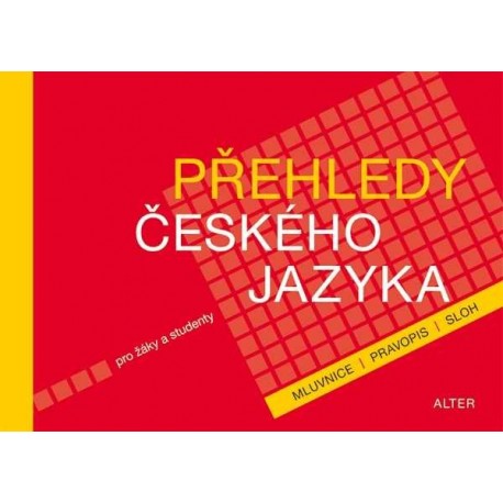 1092998 Alter- PŘEHLEDY ČESKÉHO JAZYKA pro žáky a studenty