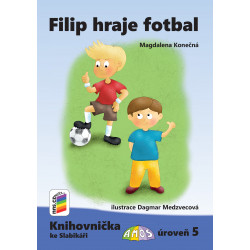 0K501 Filip hraje fotbal (Knihovnička ke Slabikáři AMOS)