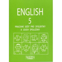 ENGLISH 5 - pracovní sešit pro dyslektiky, včetně CD