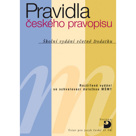 161112 Fortuna - Pravidla českého pravopisu, brožované vydání