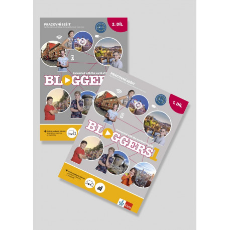 14141 Bloggers 1 (A1.1) – 2dílný pracovní sešit + žákovská licence