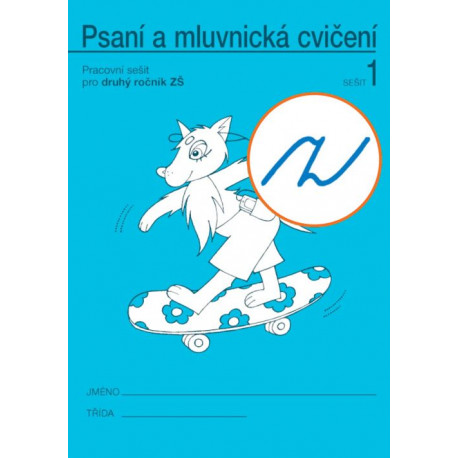 92808 Alter - Psaní a mluvnická cvičení pro 2. ročník - 1. sešit