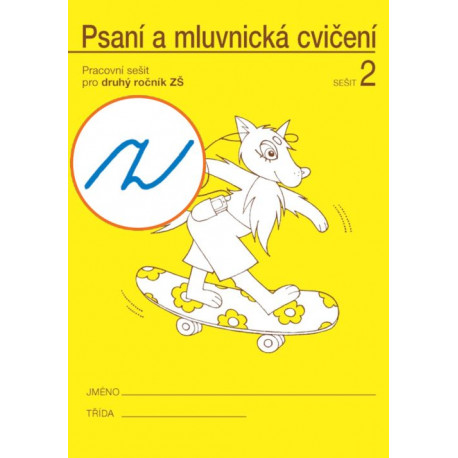 92809 Alter - Psaní a mluvnická cvičení pro 2. ročník - 2. sešit
