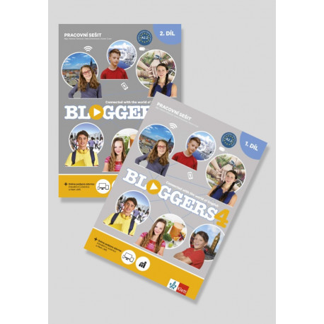 14166 Bloggers 4 (A2.2) – 2dílný prac. sešit + žákovská licence
