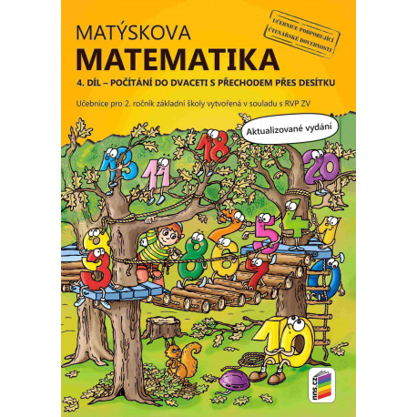 02A35 Matýskova matematika 2/4. díl – počítání do 20 s přechodem přes 10 - aktualizované vydání