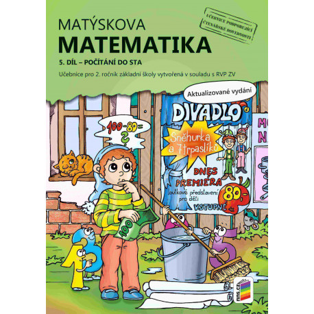 02A36 Matýskova matematika 2/5. díl – počítání do 100 - aktualizované vydání
