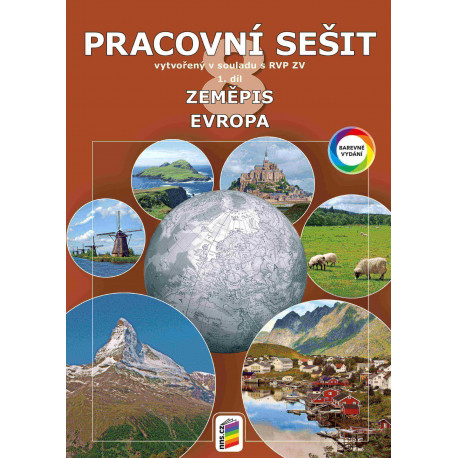 0873 Zeměpis 8, 1. díl - Evropa (barevný pracovní sešit)