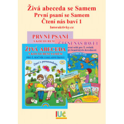 11-91-1ML ROČNÍ IUČ Živá abeceda se Samem + Moje první psaní + Čtení nás baví 1