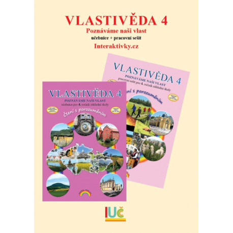 44-40-5ML PĚTILETÁ IUč Vlastivěda 4 - zeměpis (UČ + PS) s Vlastou a Vlastíkem