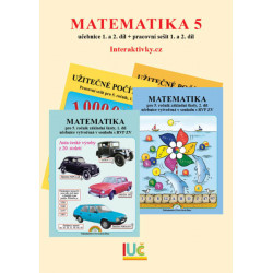 5-05-5ML PĚTILETÁ IUČ Matematika 5 (UČ + PS) 1. a 2. díl s robotem Emilem