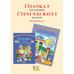 55-65-1ML ROČNÍ IUč Čítanka 5 Čtení s porozuměním + Čtení nás baví 5