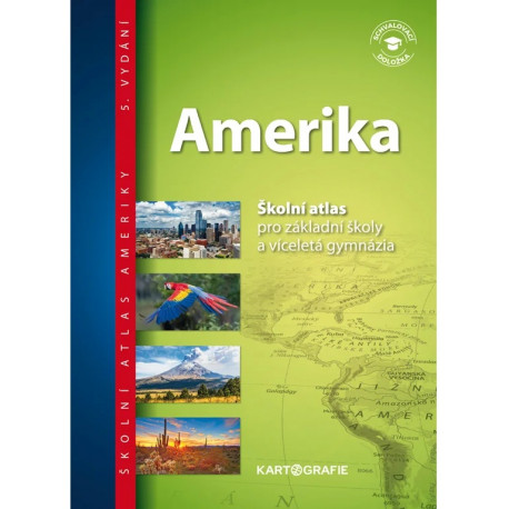 13714 Amerika - školní atlas