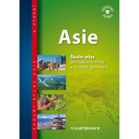 13713 Asie - školní atlas